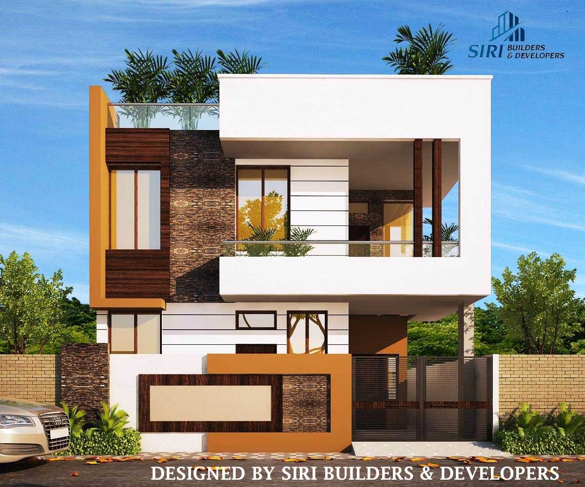 Completed building exterior