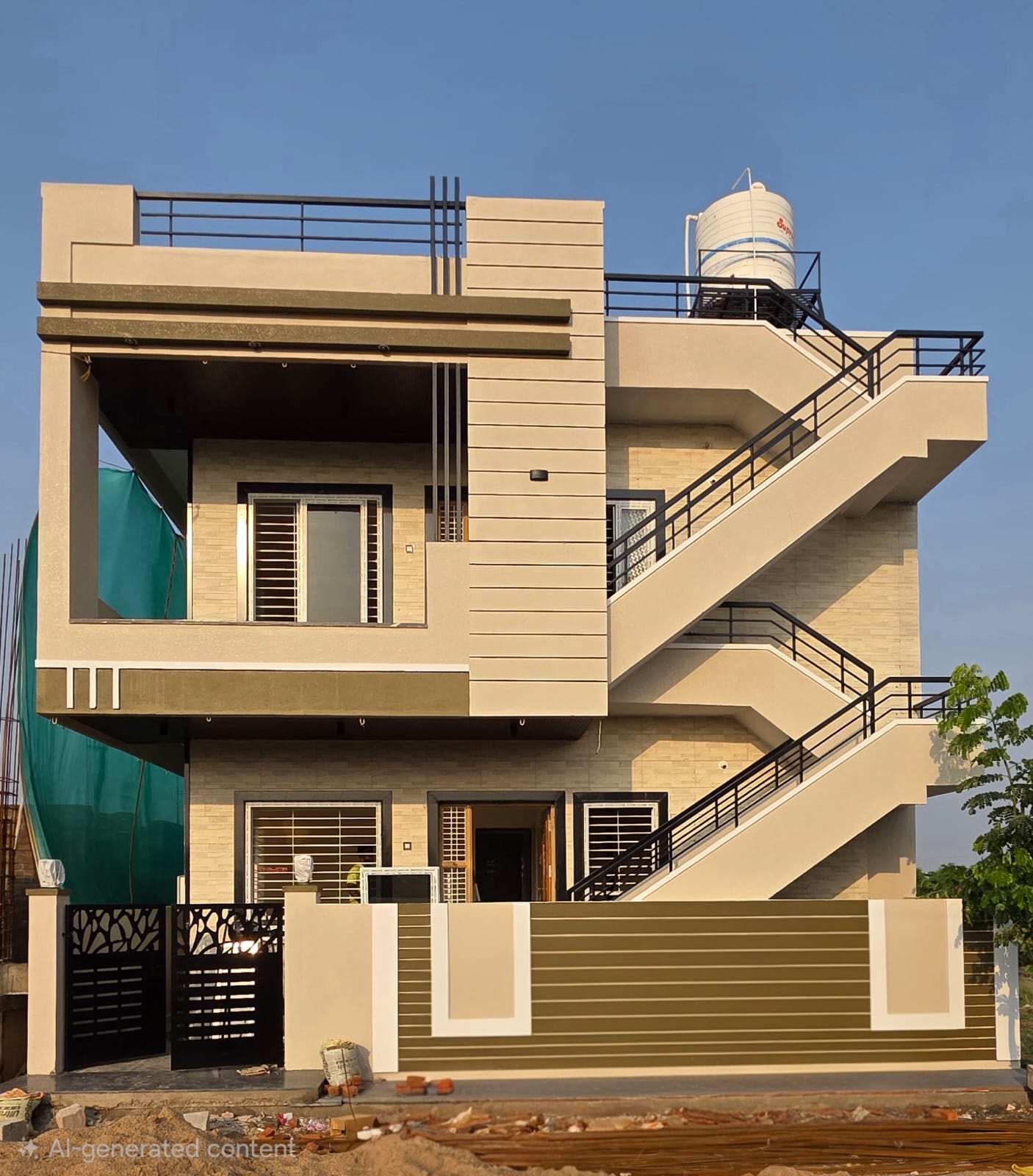 Modern home construction